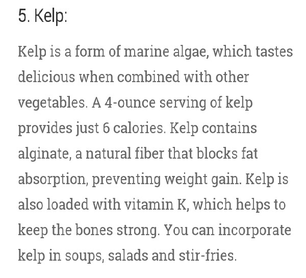 25 Zero Calorie Foods!