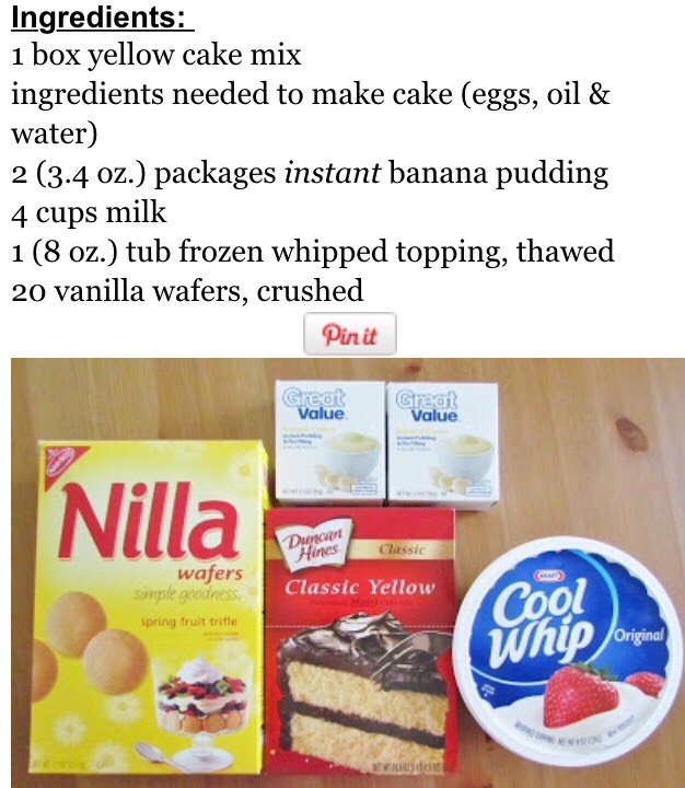 Pudding Cake