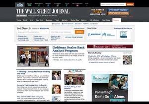 The Wall Street Journal Careers site

This site is packed with free content aimed at job seekers and those looking to advance their careers. It also includes a link to the Wall Street Journal’s financial jobs website, FINS, and a link to the “At Work” blog that includes great advice.