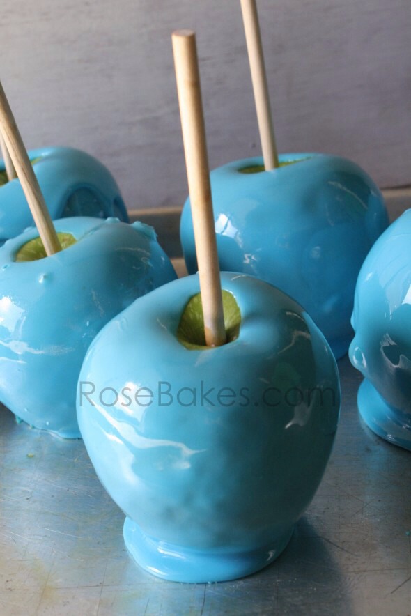 How To Make Candy Apples Any Color🍏💛💙💛💜💚💗