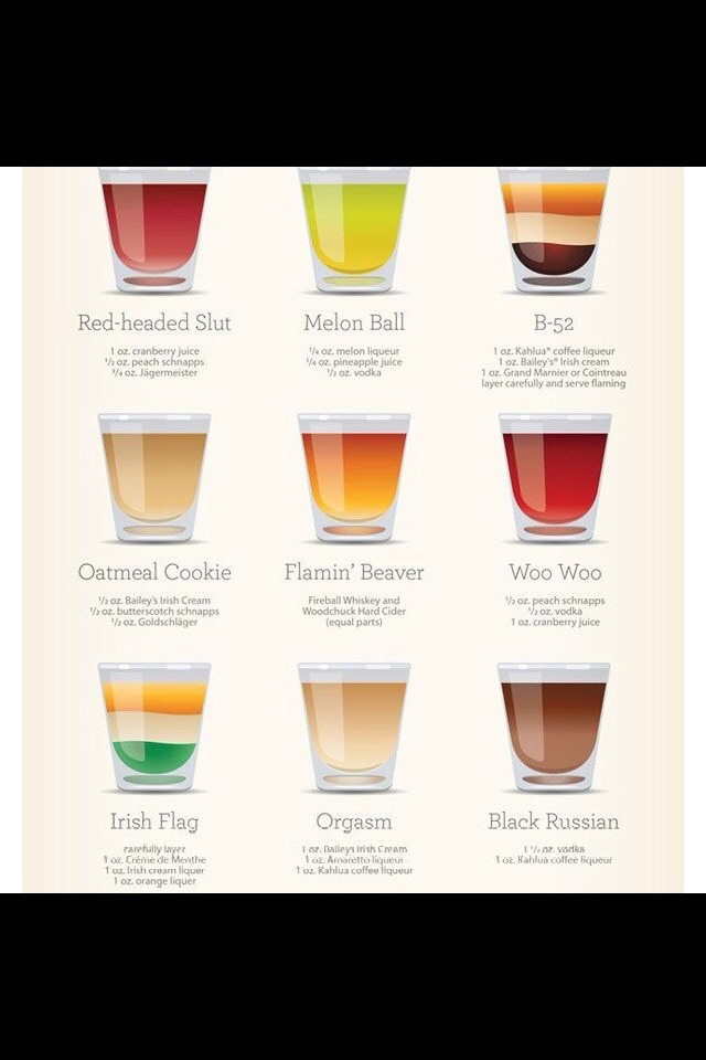 🍷❤️30 Shots That You've Never Tried! 🍷❤️