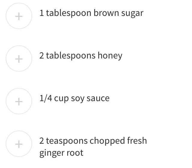 Ingredients