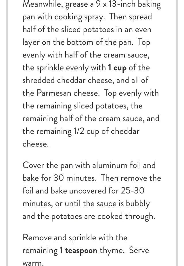 Cheesy Classic Scalloped Potatoes 
