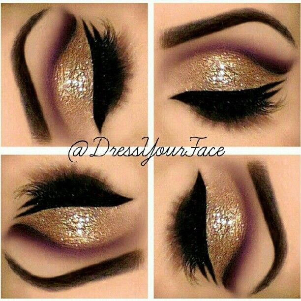 Glitter Eyeshadow Makeup🔮