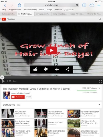 The Inversion Method ! Grow An Inch Of Hair In One Week ! 💁