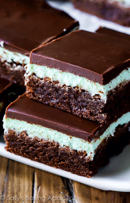💚Classic Mint Chocolate Brownies - Nothing Can Beat This!💚