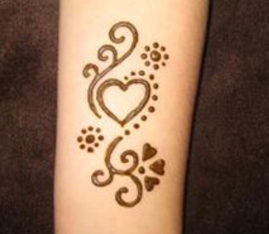 5 Small Henna Designs