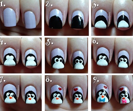Winter Nail Tutorials❄️