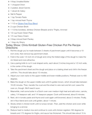 2 Gluten Free Chicken Pot Pie Recipes For The Soul 
