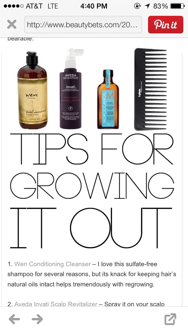 How to Grow Out Your Hair💞💁