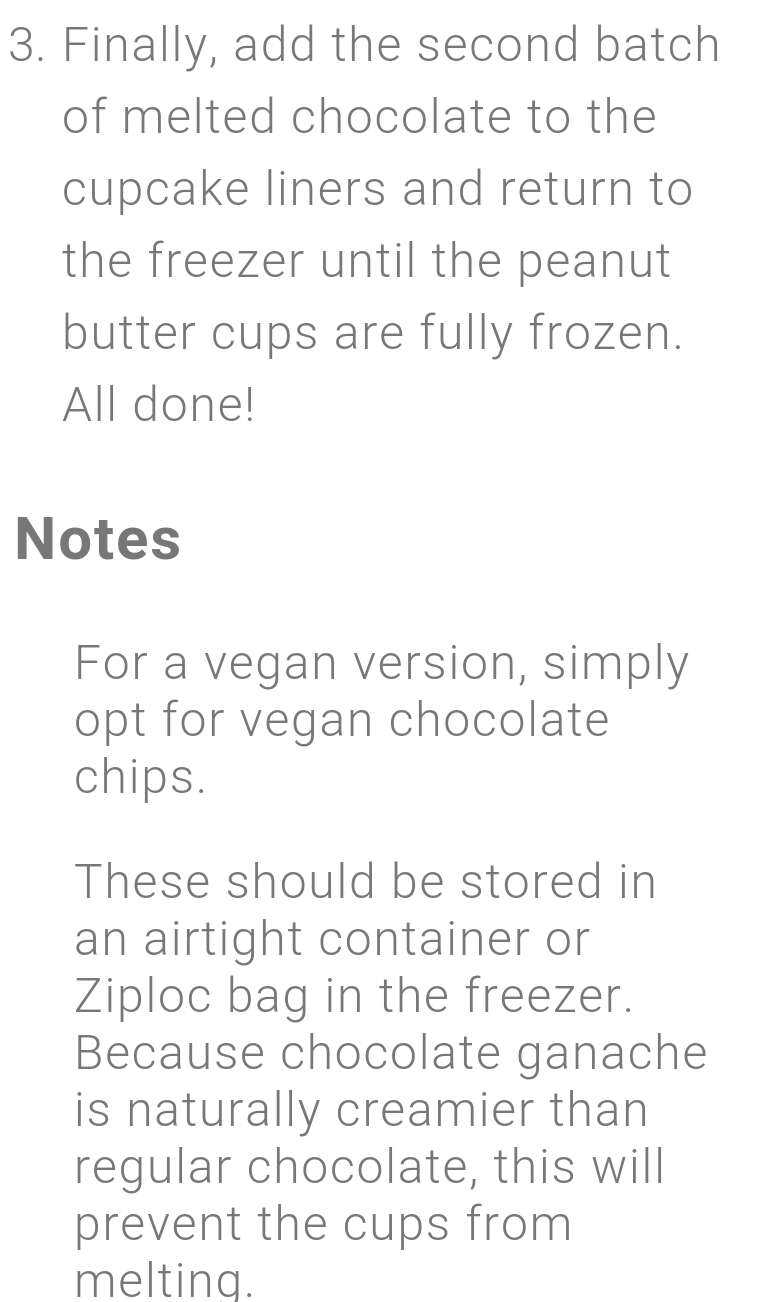 Skinny Dark Chocolate Peanut Butter Cups!
