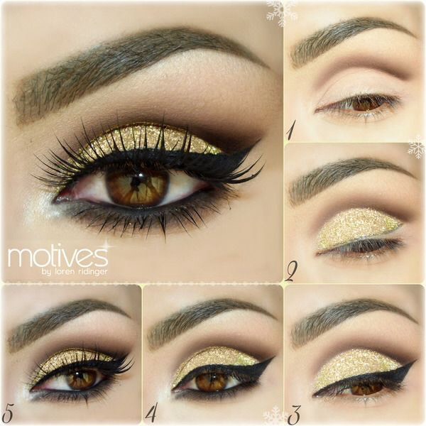Glitter Eyeshadow Tutorials🐚