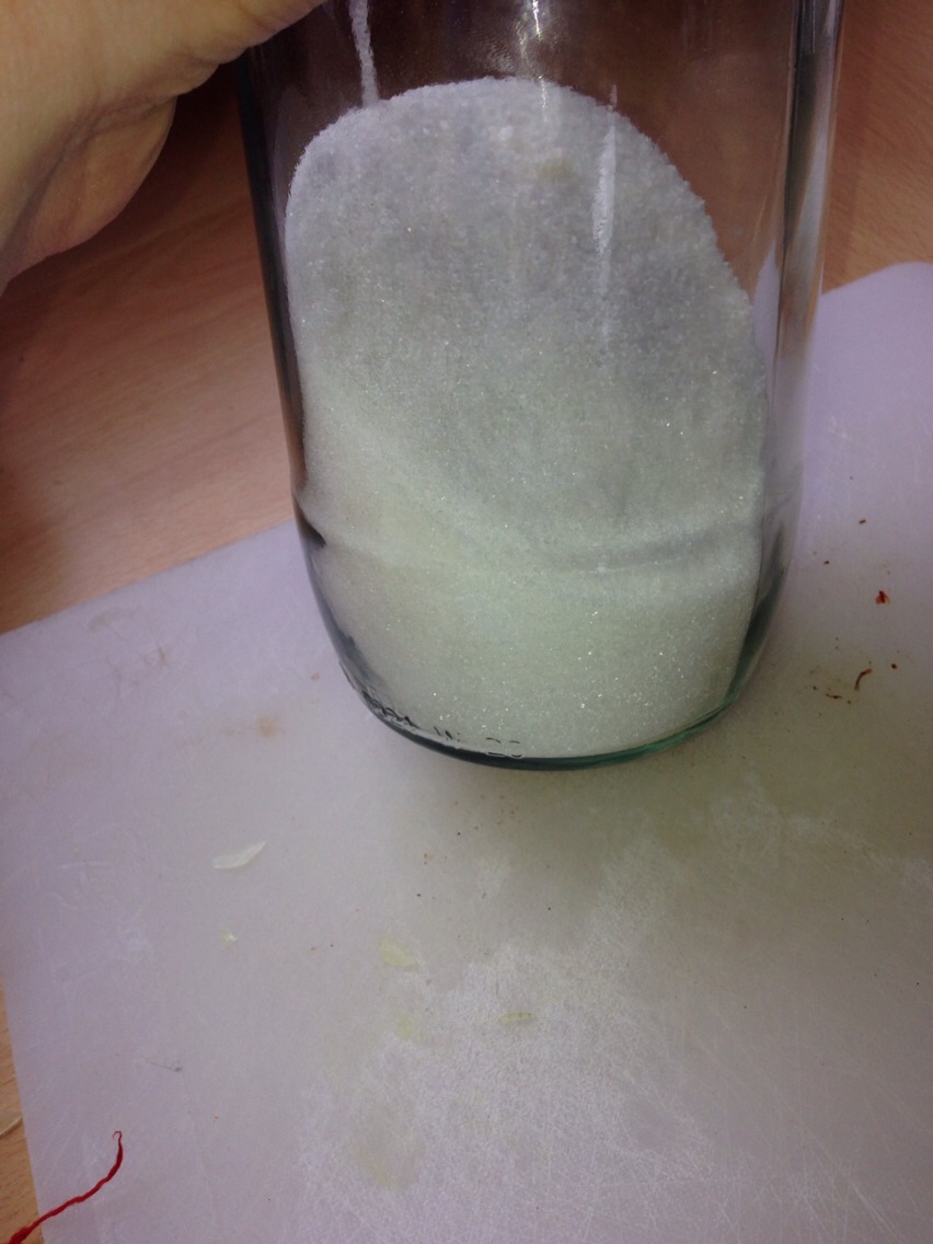 I used the only caster sugar we had 