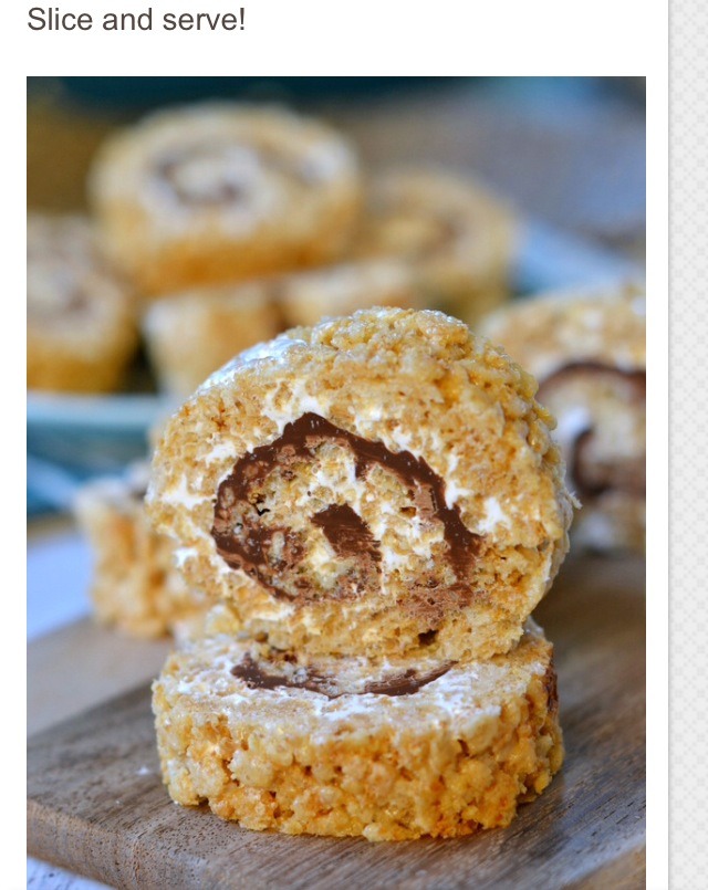 💞 Fun S'more Rice Crispy Treat Pinwheels 💞