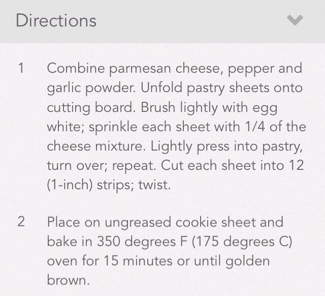 Crispy Cheese Twists