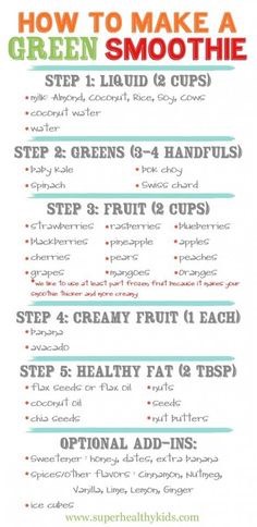 Healthy Morning Smoothie Recipes 😛🌸
