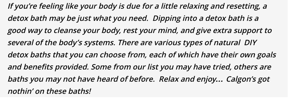 🛁 5️⃣ Easy DIY Detox Bath Recipes - C'mon... Treat Yourself! 🛁