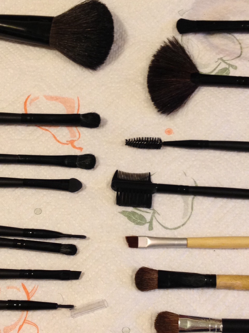 Cleaning Makeup Brushes