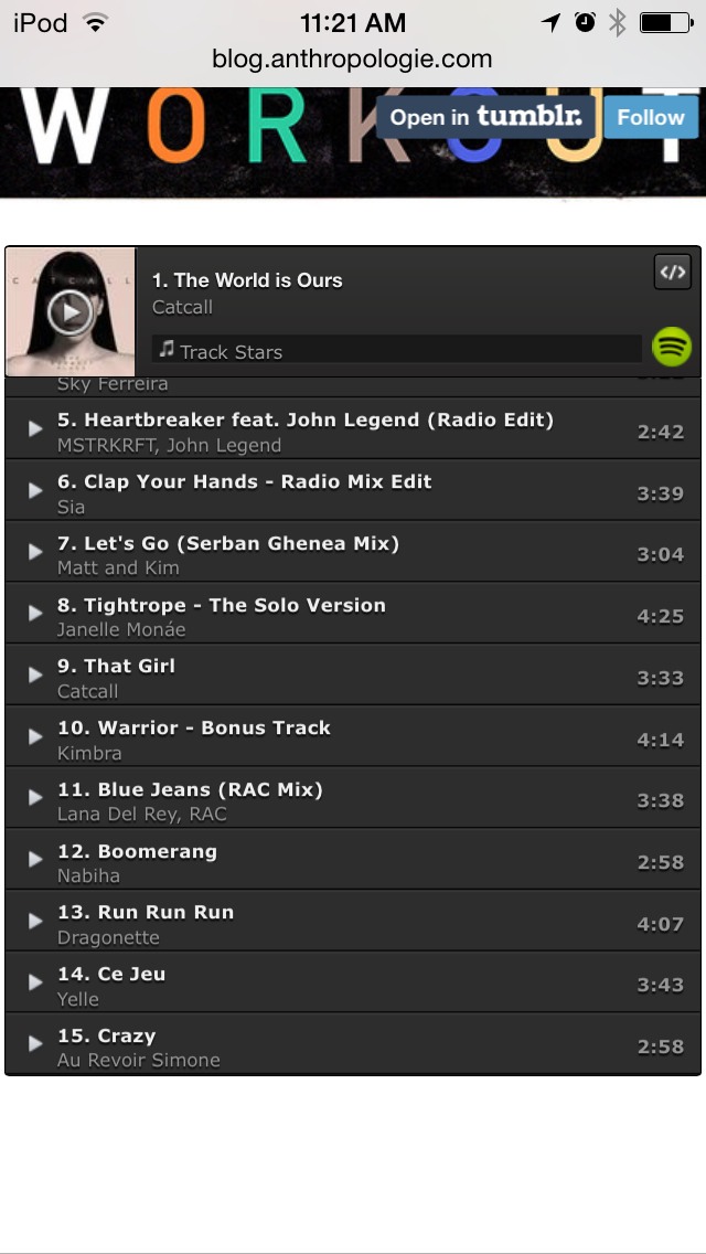 Playlists!!!