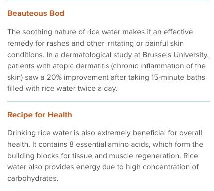 💟😍Rice Water For Gorgeous Hair & Skin😍💟