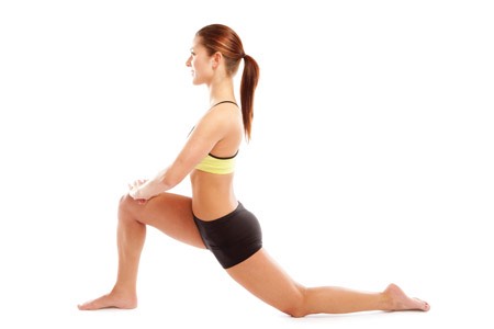 30 deep lunges (per leg)
