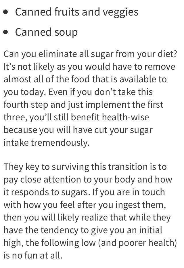 Reduce Sugar Intake In 4 Simple Steps 👍
