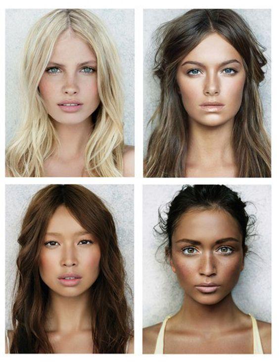 Cheekbone highlighter:
Nothing perks up a tired face like a little highlighter, but you don't need store-bought products to achieve the same effect. Simply sweep a small amount of organic coconut oil on top of makeup and leave it alone. It looks like your skin... but glowier & more gorgeous!