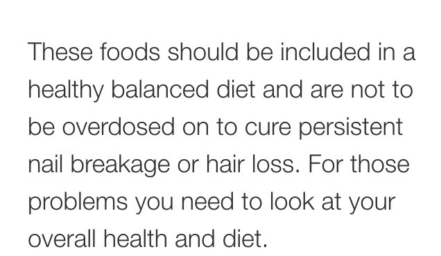 Want Stronger Nail And Longer Hair?? Better Stock Up On These Food ☕️🍺🍳