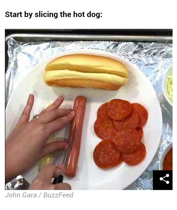 Double Stuffed Pizza Dog