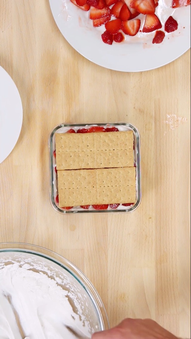 Strawberry Icebox Cake