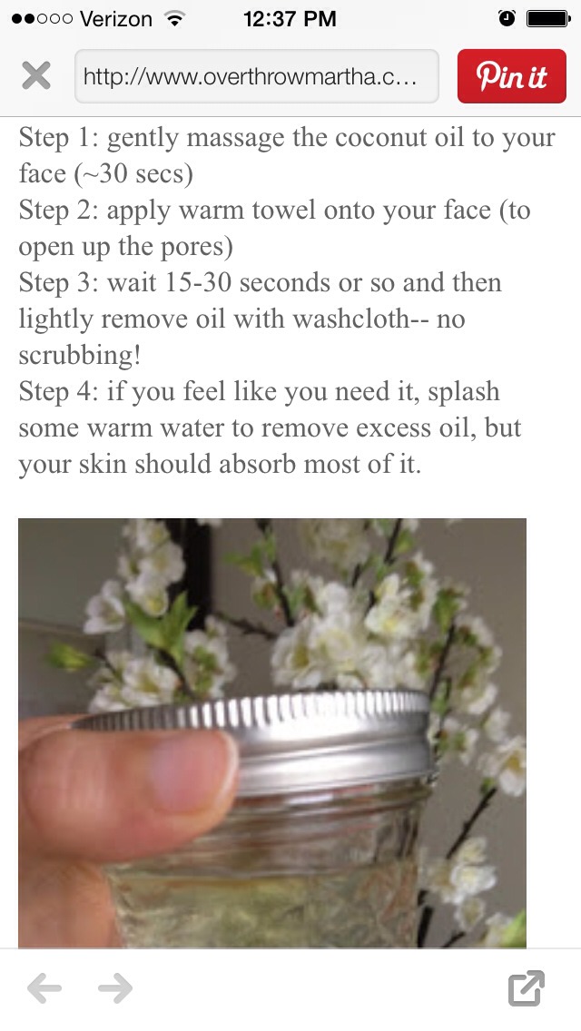 Coconut Oil Benefits And Face Washing Tip 