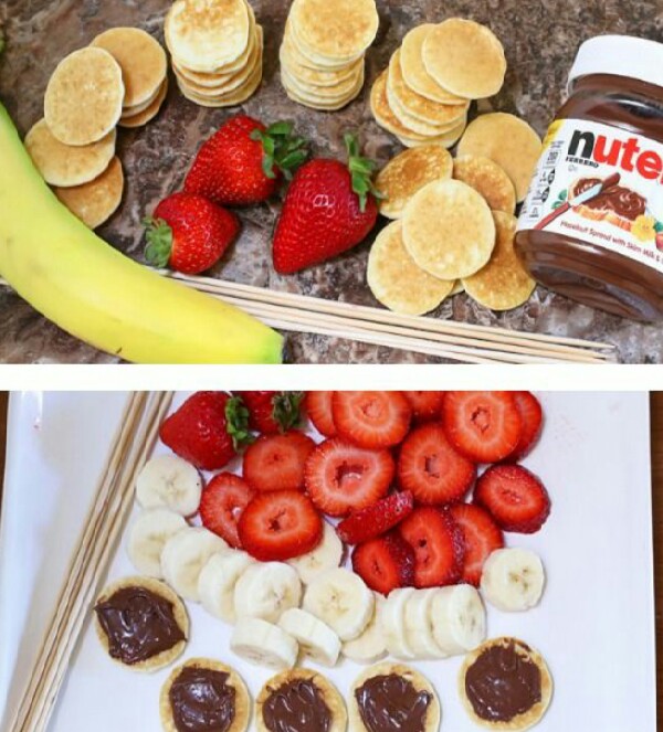 Fruit Nutella Sushi!!!