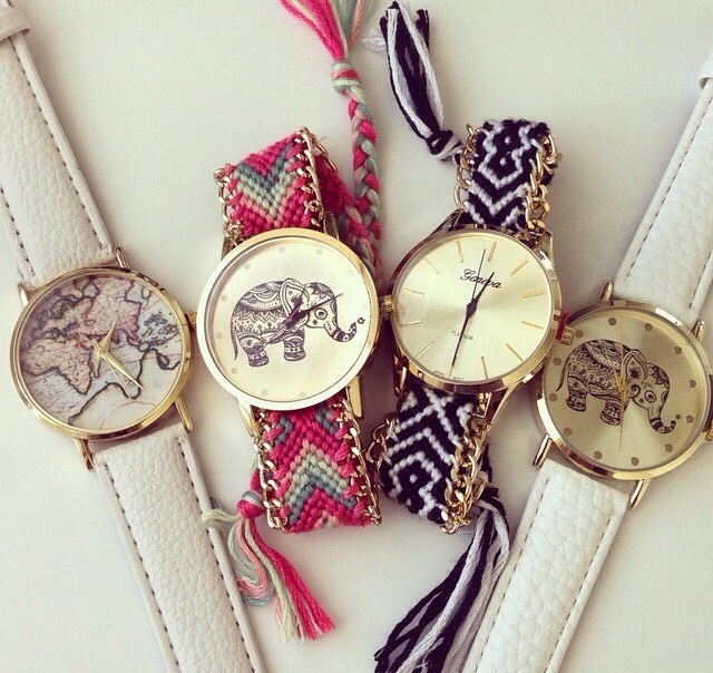 8: Watches
Watched are a 2in1 (bracelet/clock). And it's nice to have around just in case😉!