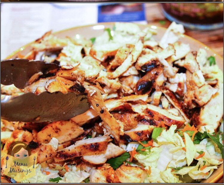 Grilled Ginger-Sesame Chicken Salad!!!