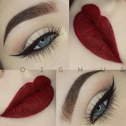 Ideas Of Eyeshadow For Red Lipstick ❤️