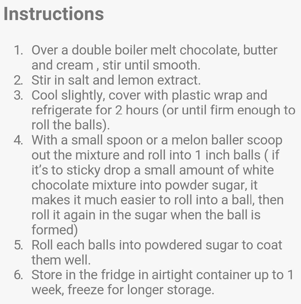 White Chocolate Lemon Truffles!!!