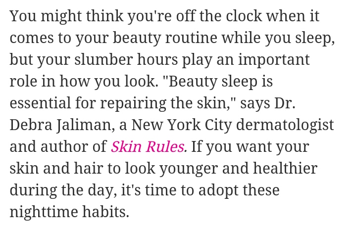 OVER NIGHT BEAUTY-QUICK BEAUTY TRICKS