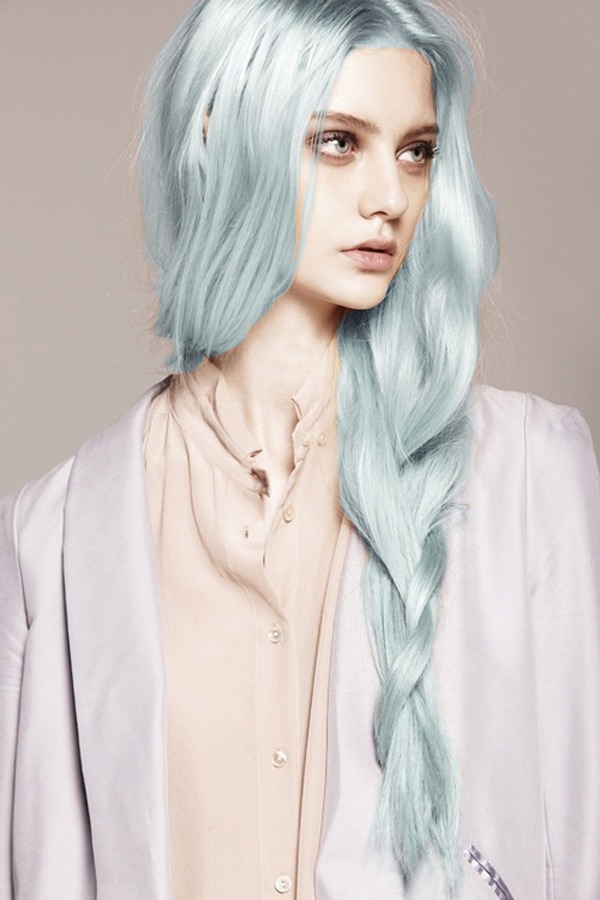 Put it in your hair and let sit for 40-50 minutes. Enjoy your pastel hair! 