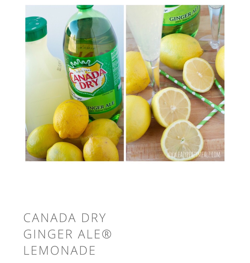 Raspberry 7UP Punch & Ginger Lemonade Drinks!