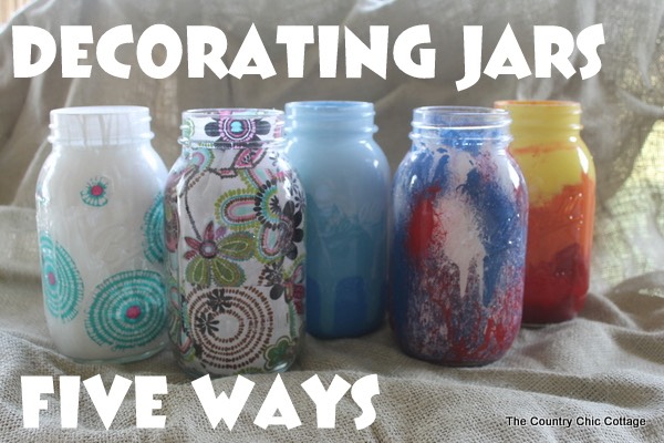 Cool Arts And Crafts With Mason Jars 