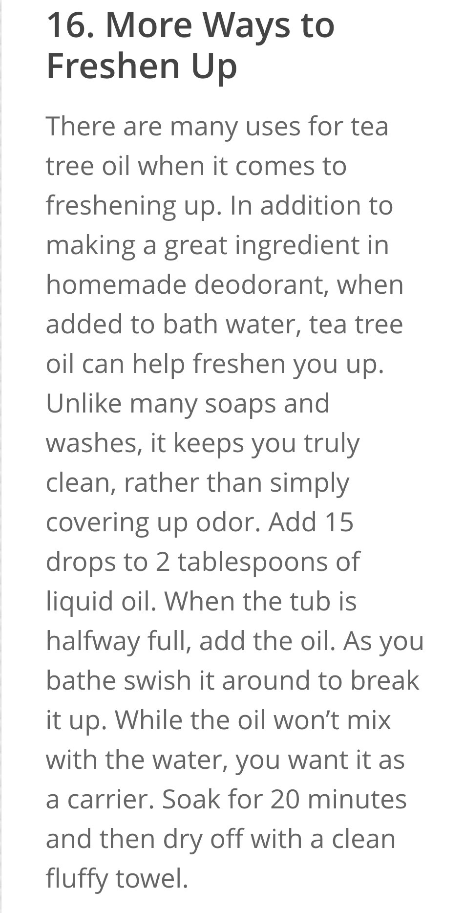 25 Everyday Uses For Tea Tree Oil