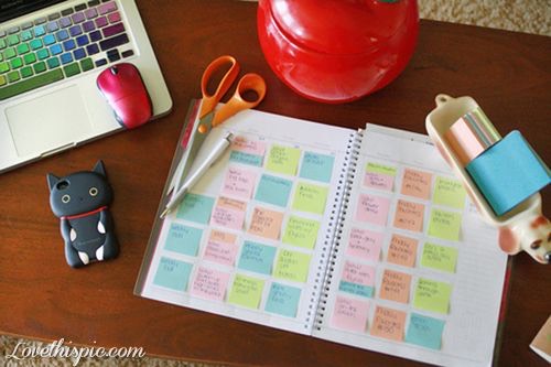 Make sure everything is laid out properly