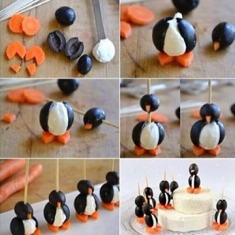 Fruit penguin