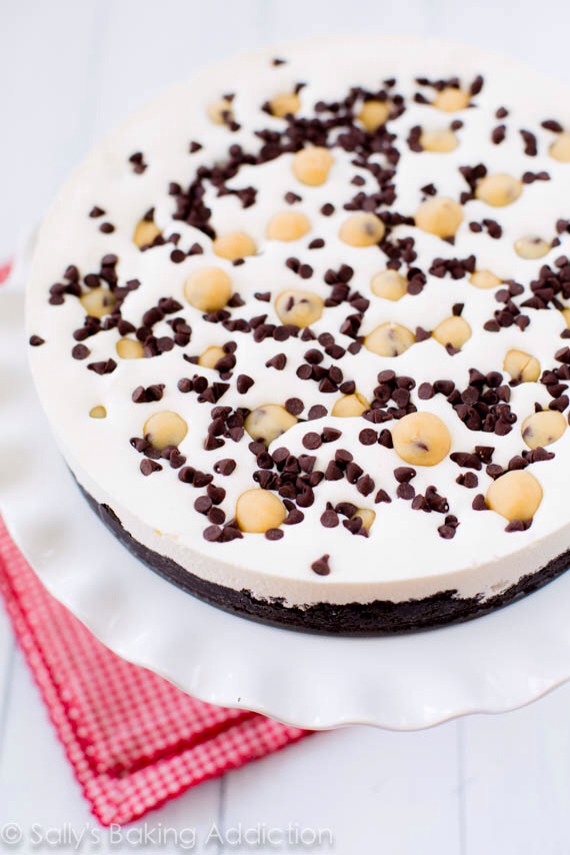 Keep chilled in the freezer up until you serve the pie.