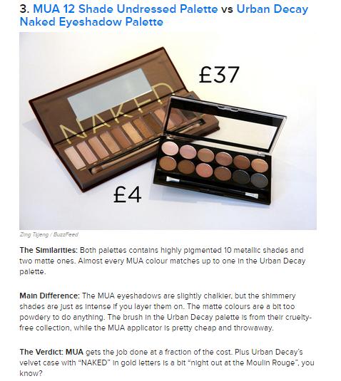 14 Insanely Affordable High Street Dupes For High-End Makeup♥♥♥ #tipit