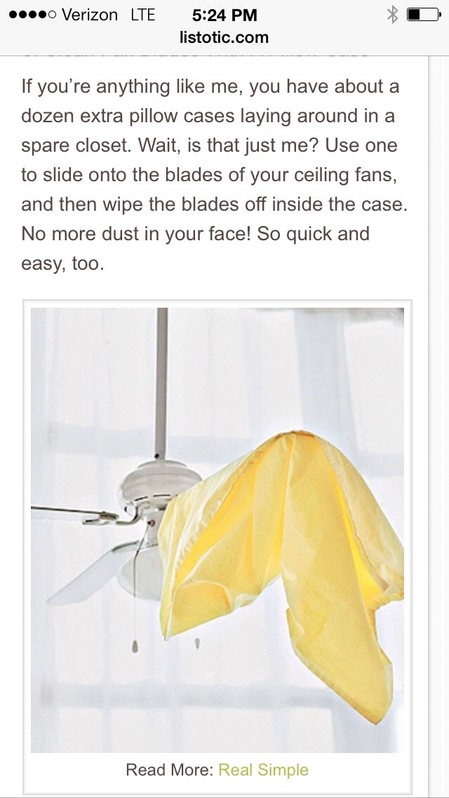 Must Read Cleaning Tips!!