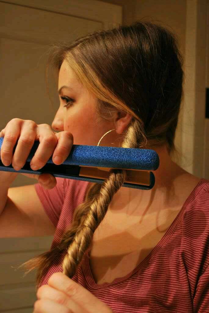 got to try hair tutorials- step by step