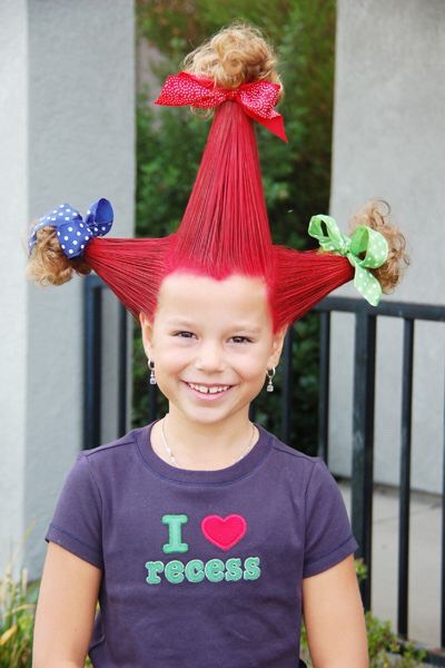 Crazy Hair Day Ideas 