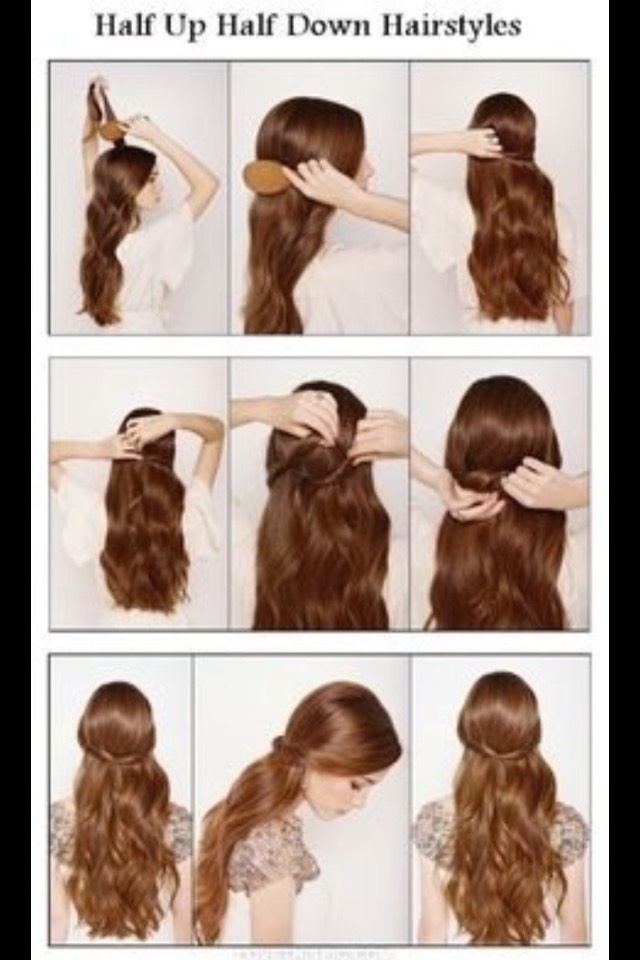 Easy Five Minute hair Styles 🌼🚺🙈