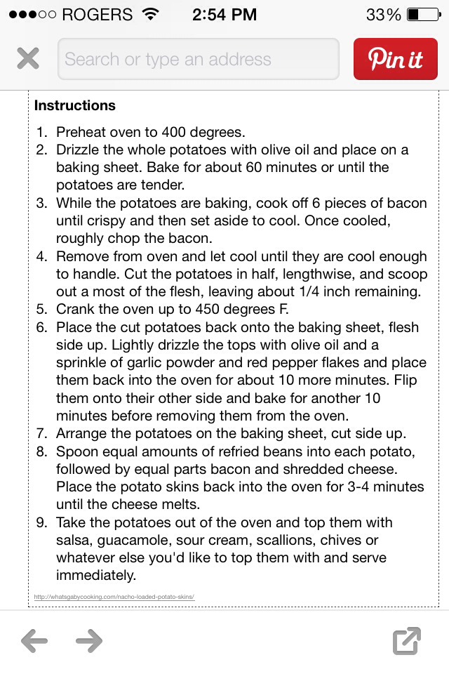Nacho Loaded Potato Skins